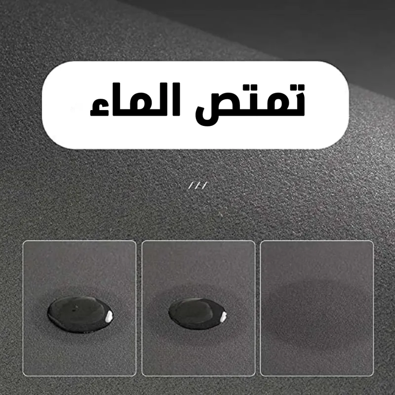 طقم سجاد أرضية مستطيل PVC غير قابل للانزلاق (قطعتين للمطبخ)