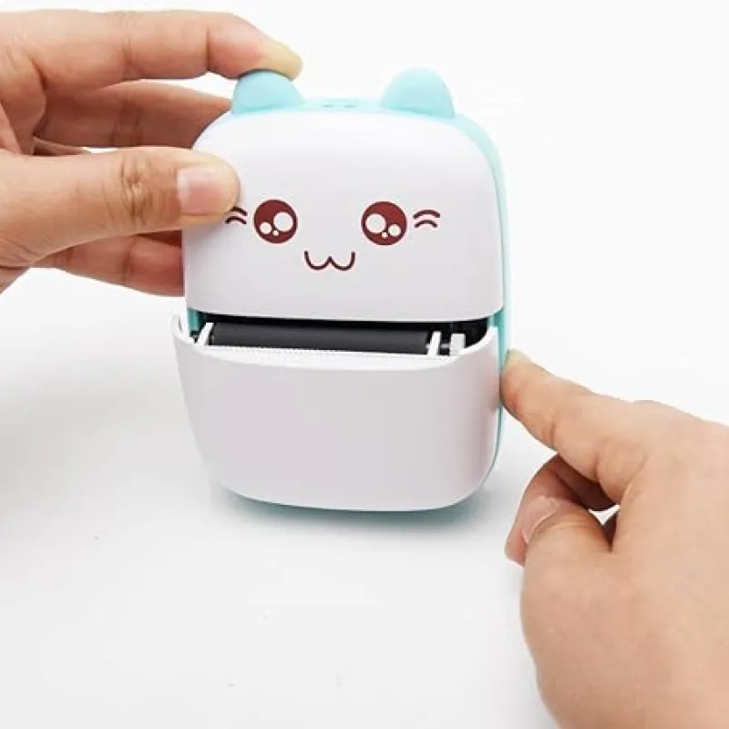 Mini Sticker Printer، طابعة ملصقات صغيرة محمولة