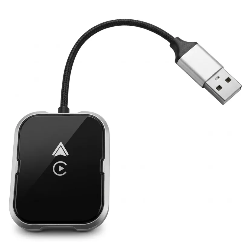 محول Wireless CarPlay و Android Auto لاسلكي للسيارات (USB)