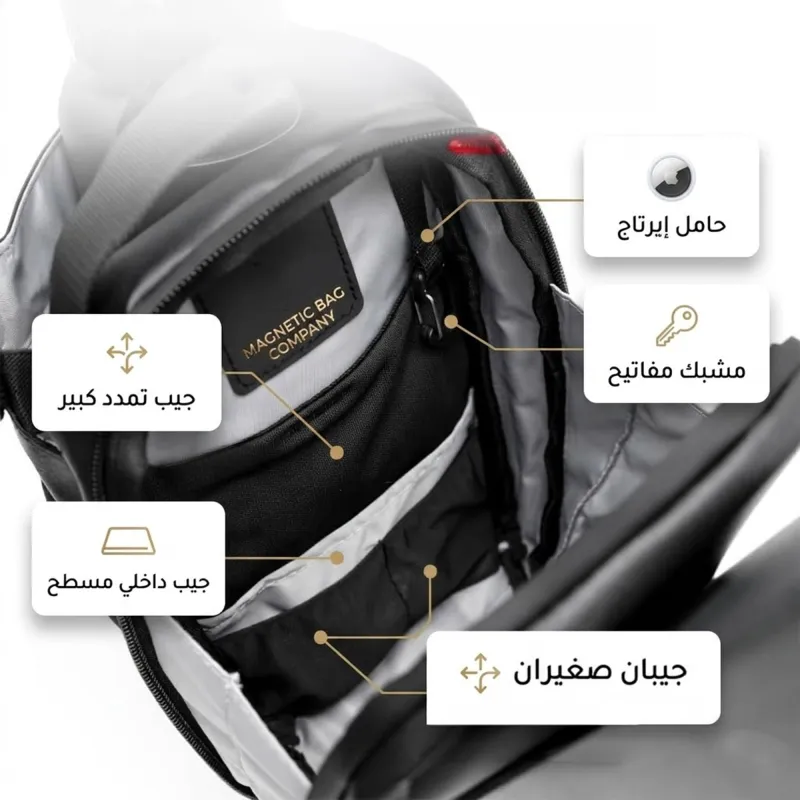 عرض شنطة زجاجة مغناطيسية لجيم + زجاجة الجيم