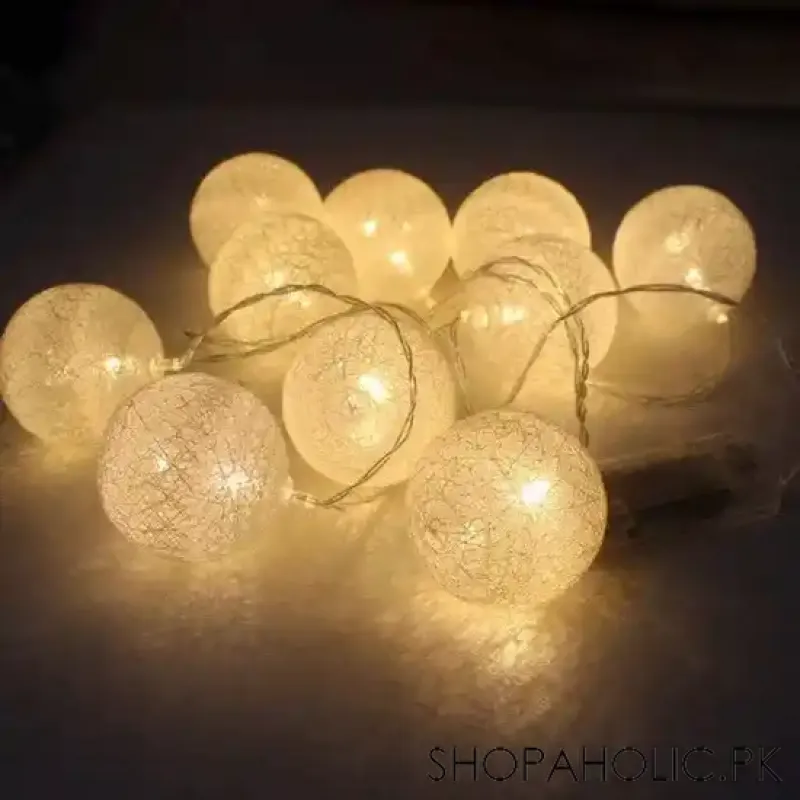• شريط كرات اضواء رمضان
