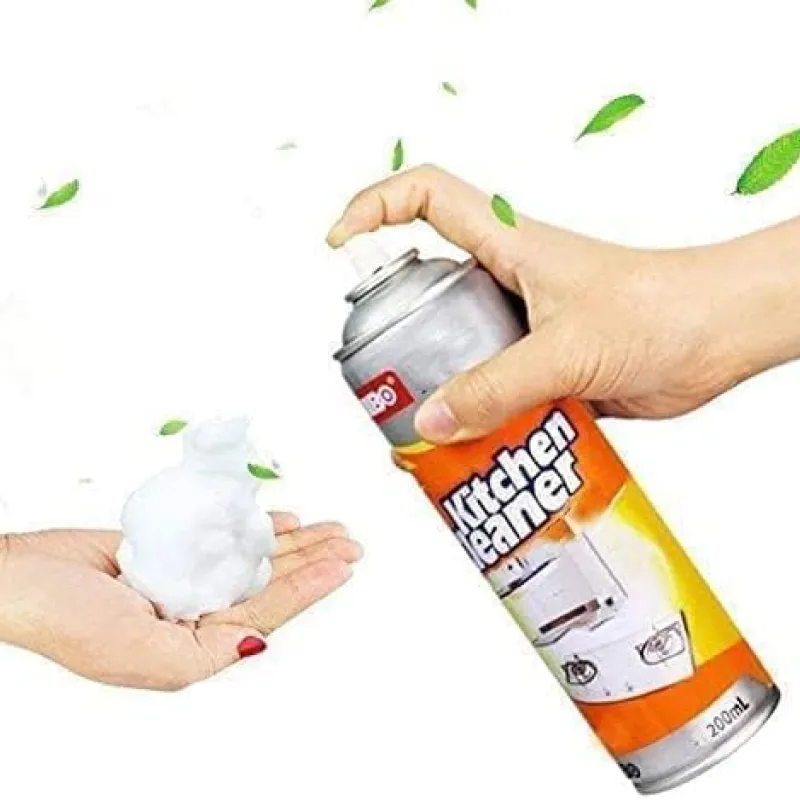 عرض مساحة سهلة العصر مع قطعتين اسبراي التنظيف الجبار Multipurpose Bubble Cleaner