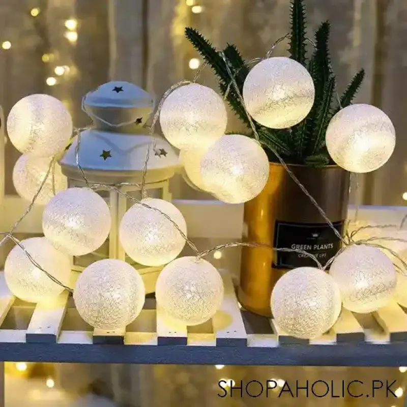• شريط كرات اضواء رمضان