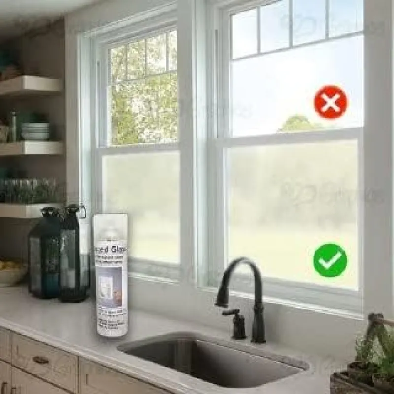 عرض قطعتين اسبراي تظليل الزجاج Frosted Glass