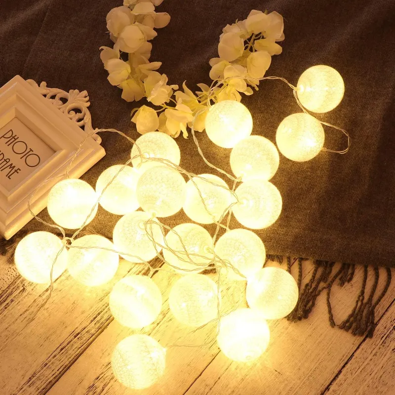 • شريط كرات اضواء رمضان
