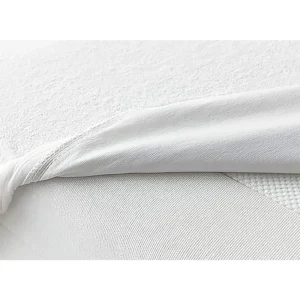 • واقي مرتبة بجوانب فايبر بأستيك Snooze - أبيض — size 160*200 cm