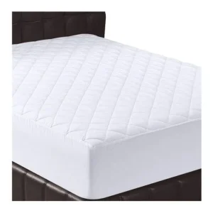 • واقي مرتبة بجوانب فايبر بأستيك Snooze - أبيض — size 100*200 cm