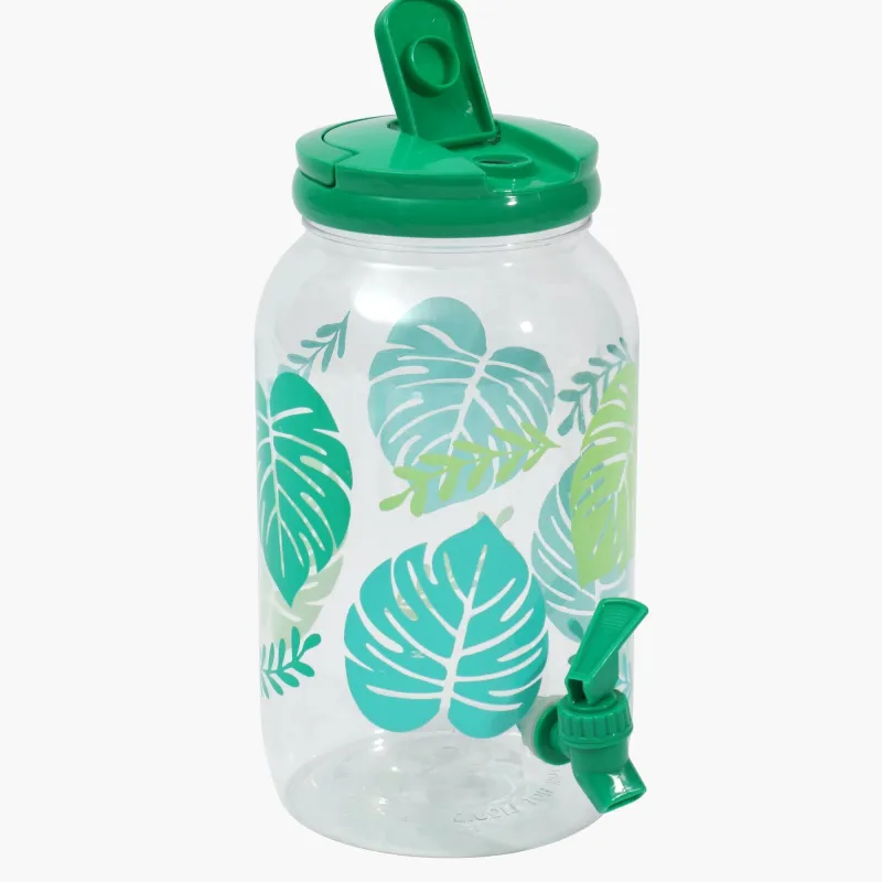 • ديسبنسر العصير + 4 اكواب للعصير ديزاين Leaves 3,5 Liter